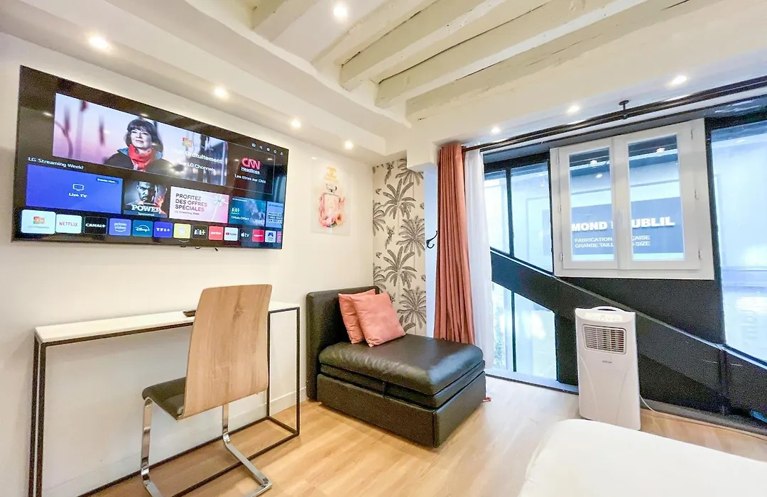 Urban Flat 179 - Pretty Loft Montorgueil-1
