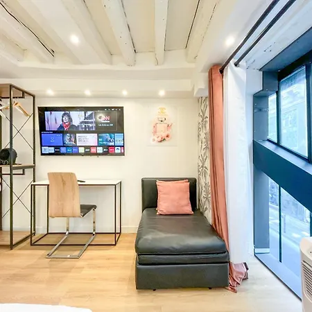 Urban Flat 179 - Pretty Loft Montorgueil-3